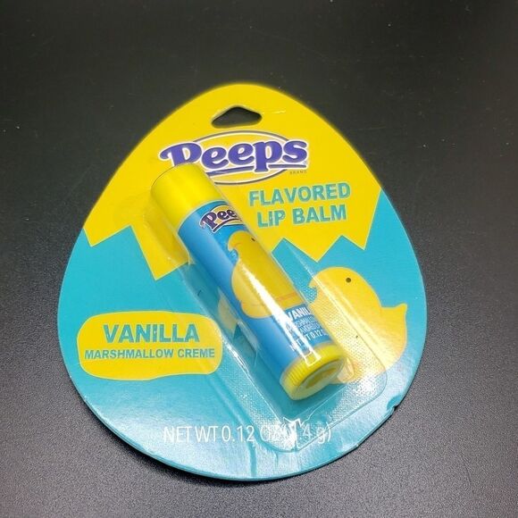 Peeps vanilla marshmallow flavored lip balm - Picture 1 of 2